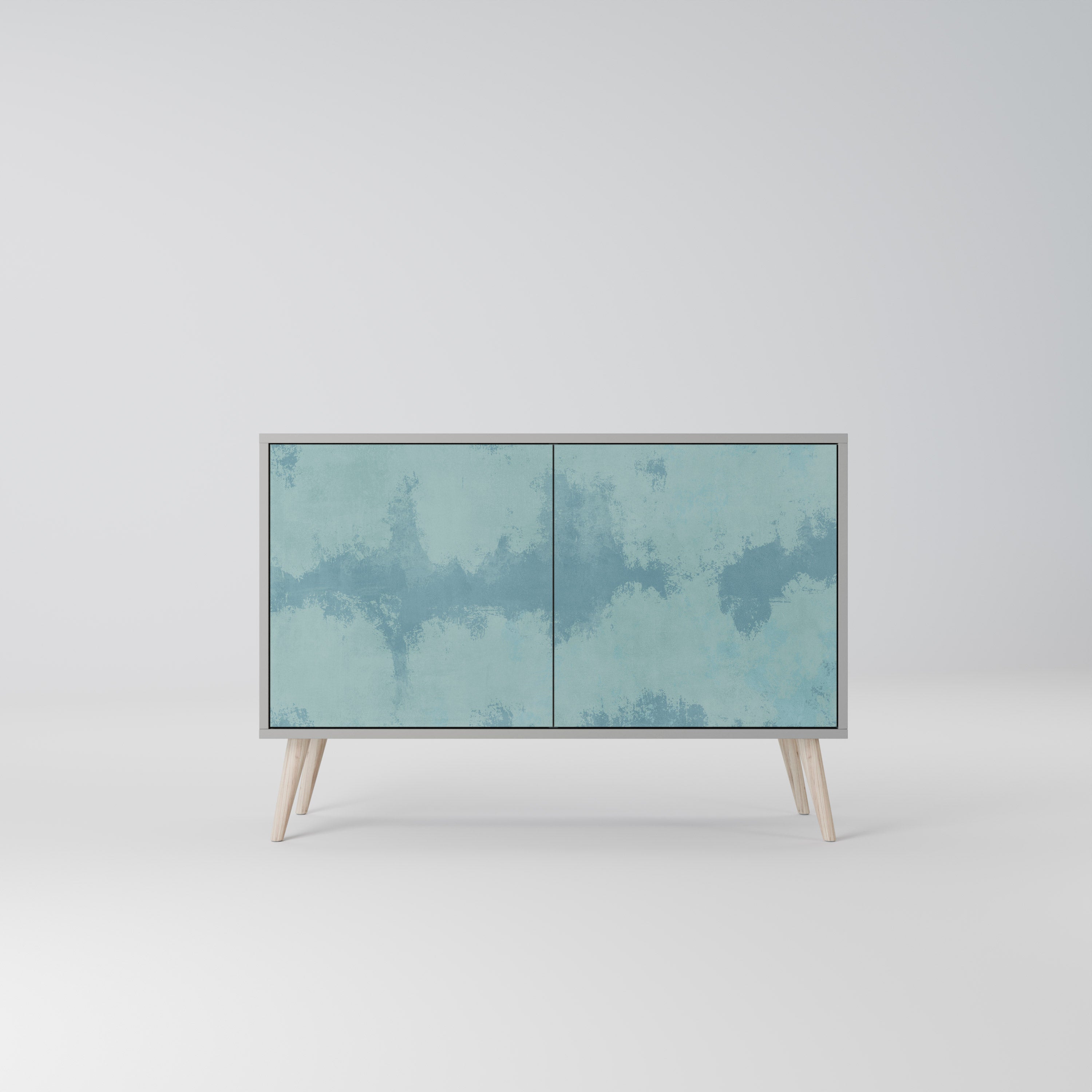 SKY WASH Sideboard mit 2 Türen in Grau