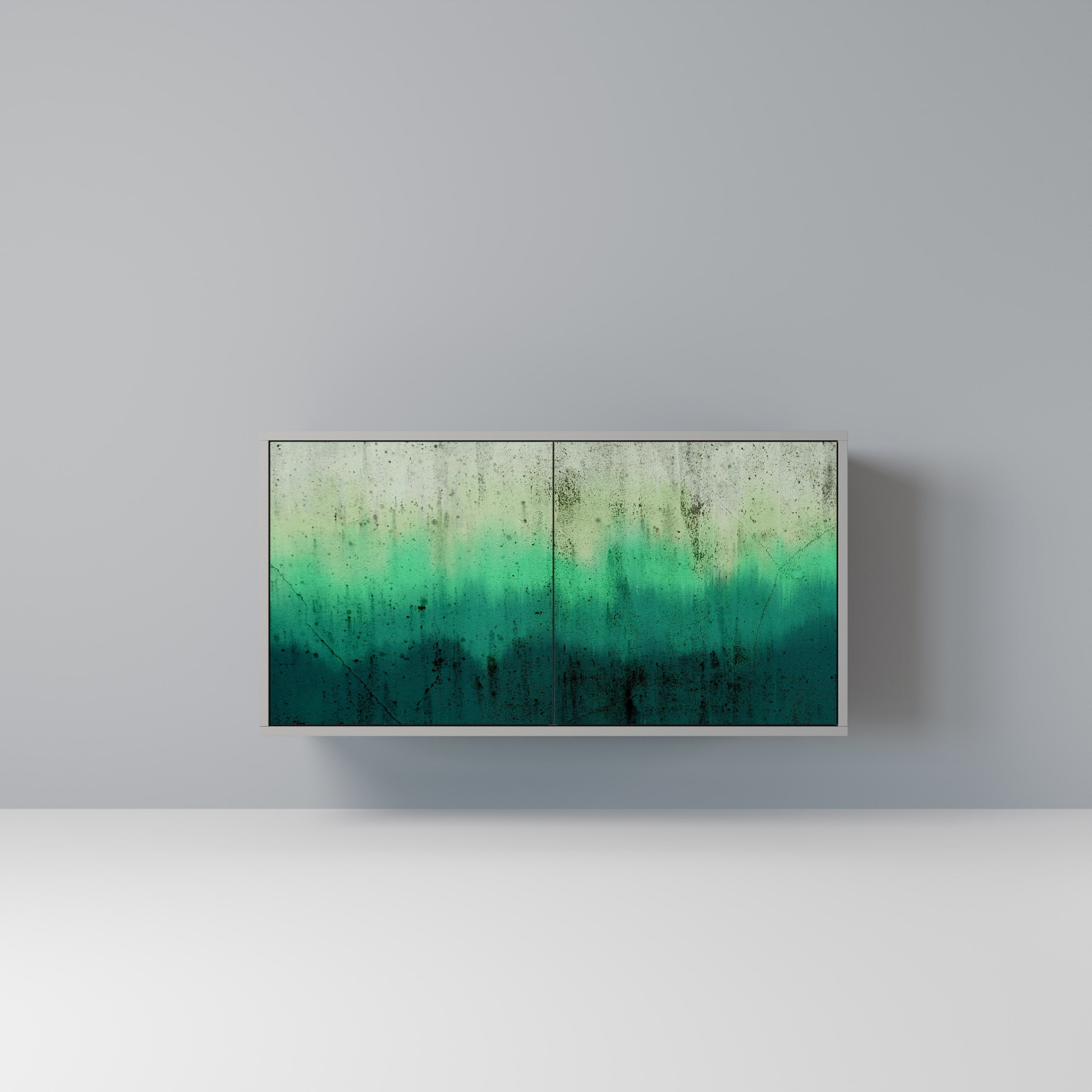 NORTHERN LIGHTS Sideboard mit 2 Türen in Grau