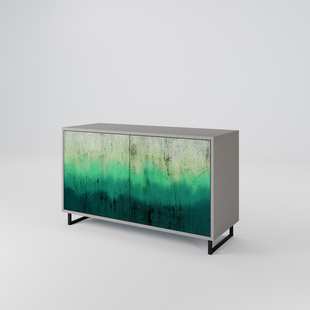 NORTHERN LIGHTS Sideboard mit 2 Türen in Grau