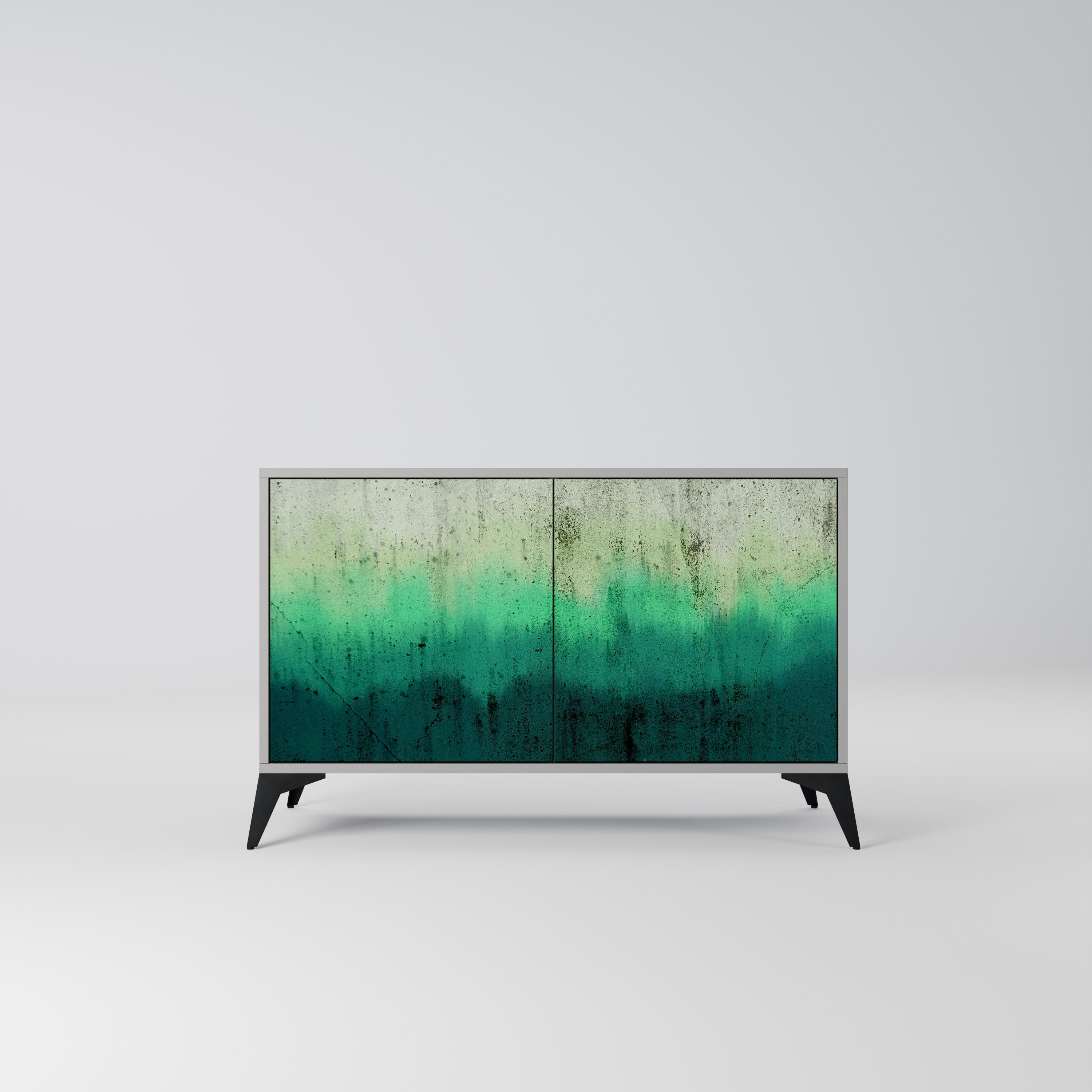 NORTHERN LIGHTS Sideboard mit 2 Türen in Grau