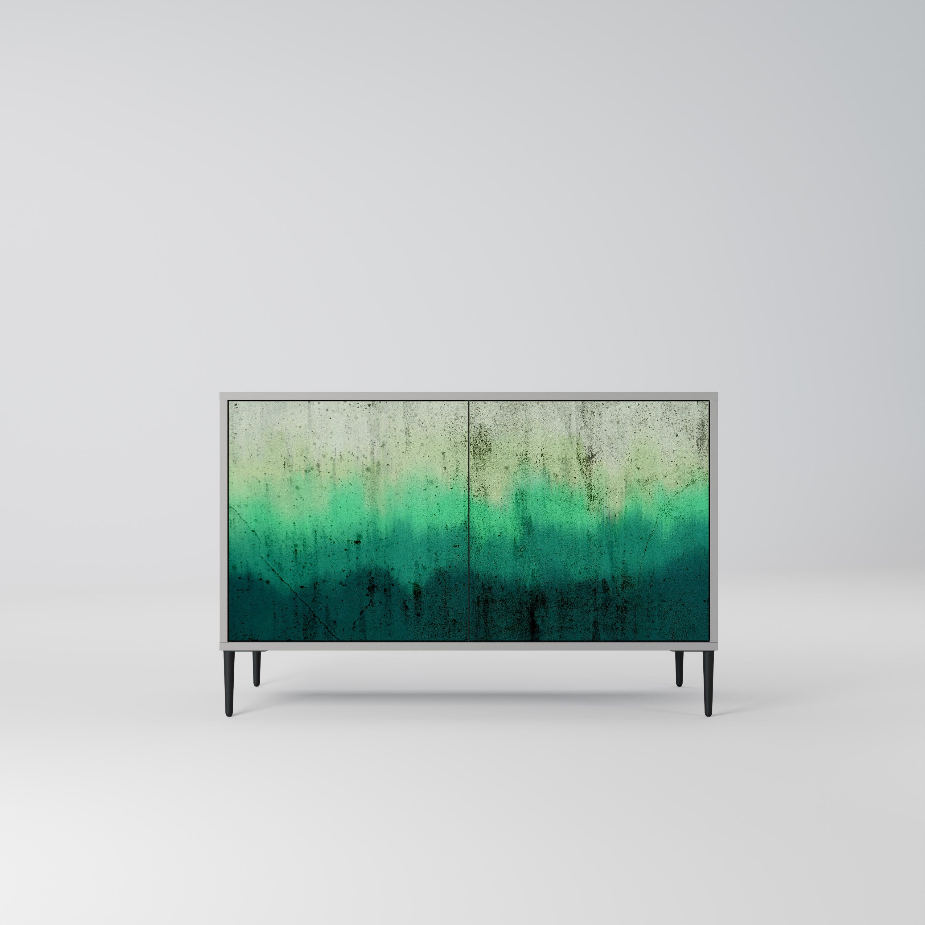 NORTHERN LIGHTS Sideboard mit 2 Türen in Grau