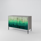 NORTHERN LIGHTS Sideboard mit 2 Türen in Grau