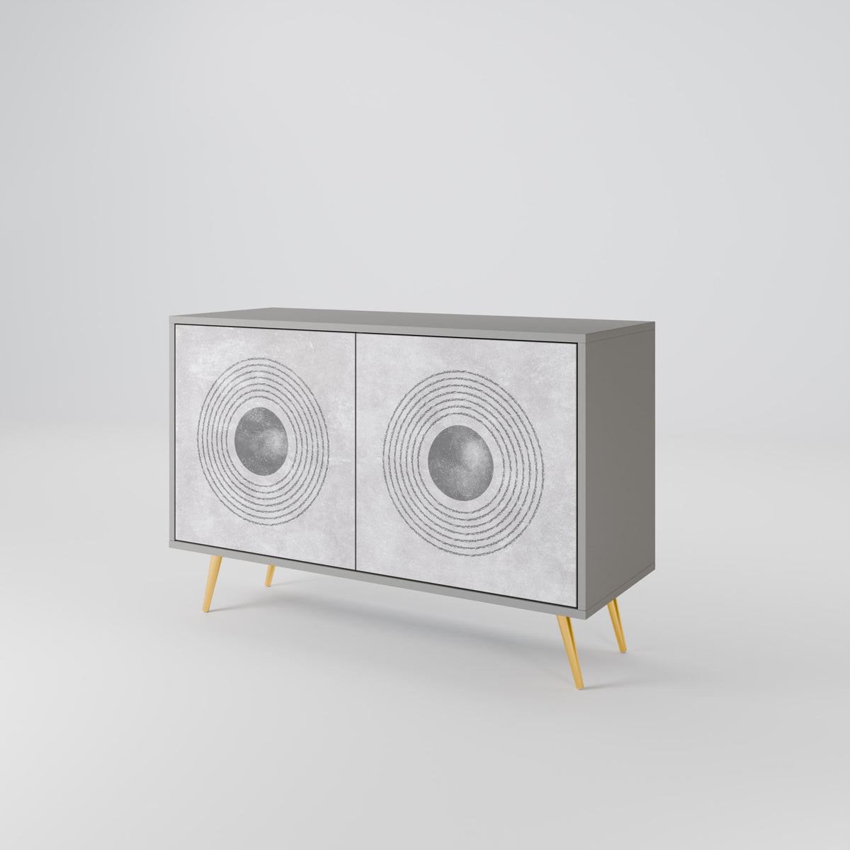 SOLID CIRCLES 2-Door Sideboard