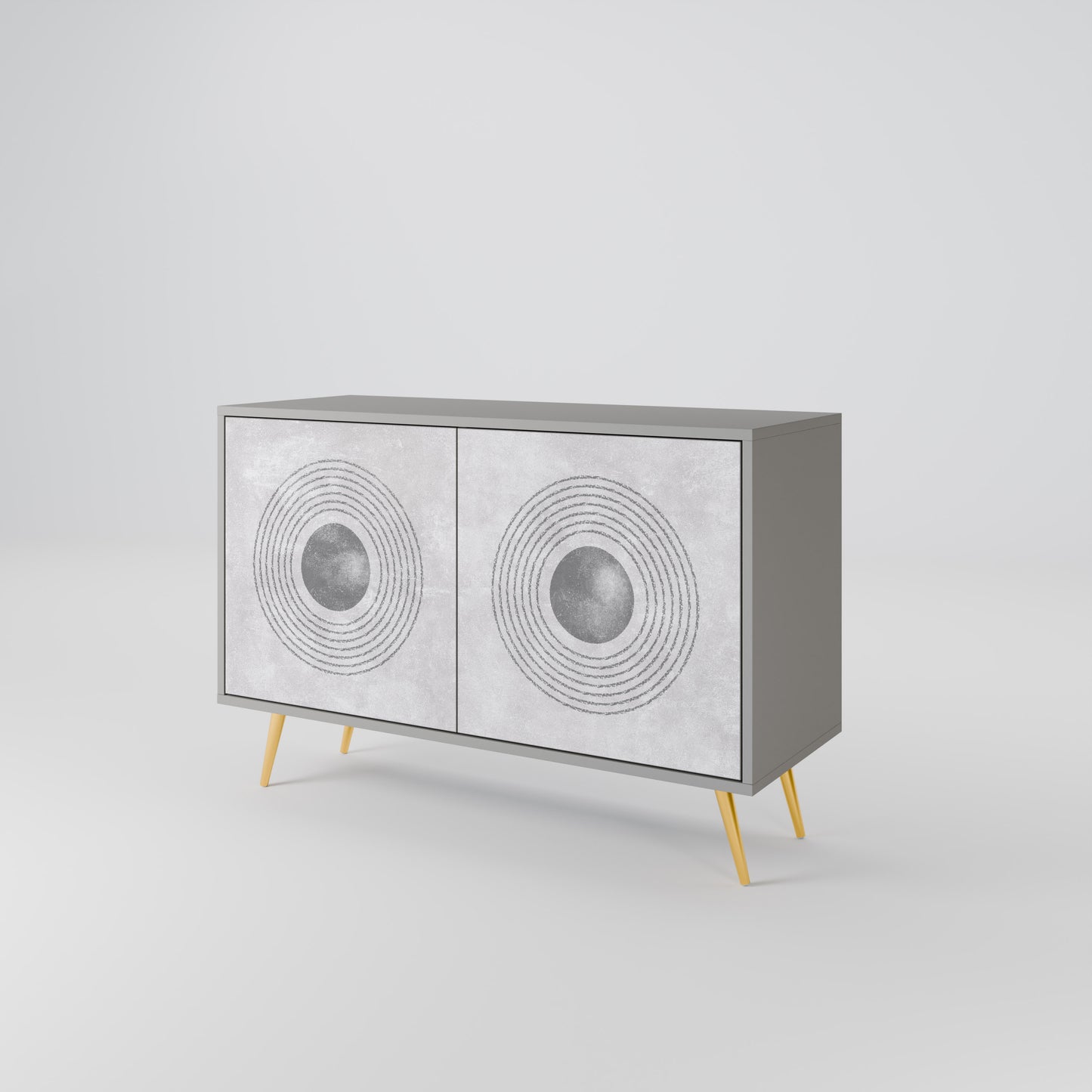 SOLID CIRCLES 2-türiges Sideboard