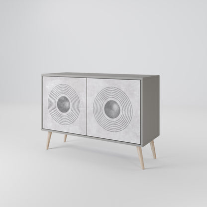 SOLID CIRCLES 2-türiges Sideboard