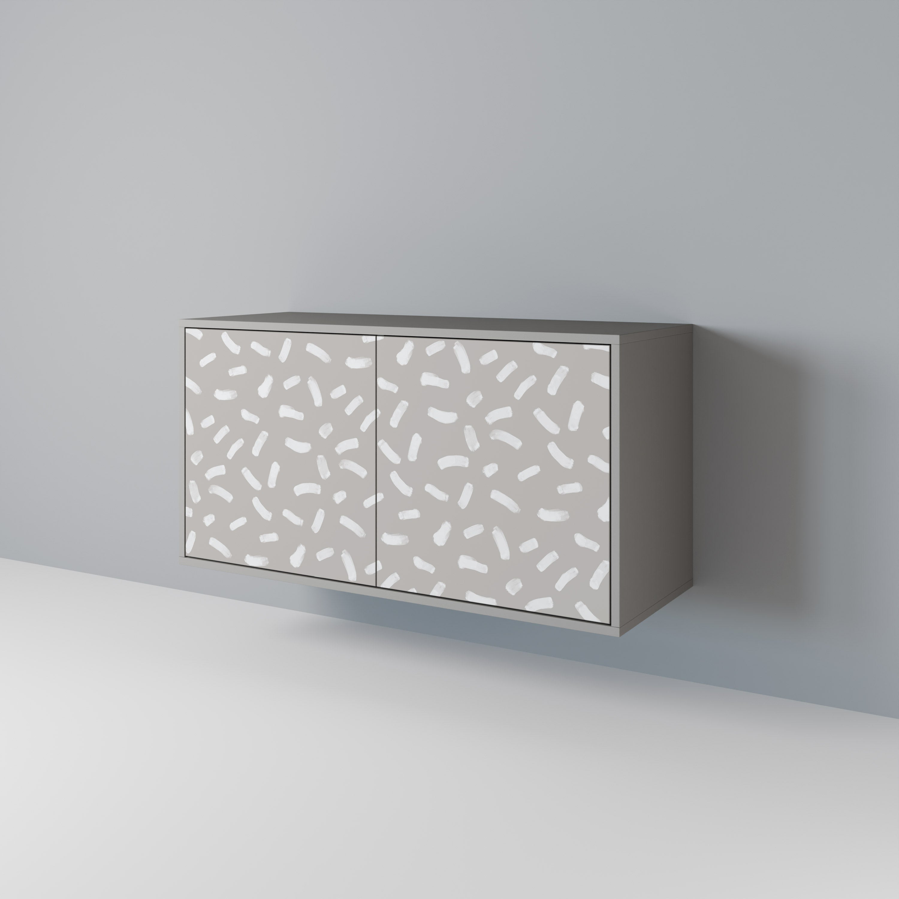 PASSING SECONDS Sideboard mit 2 Türen in Grau