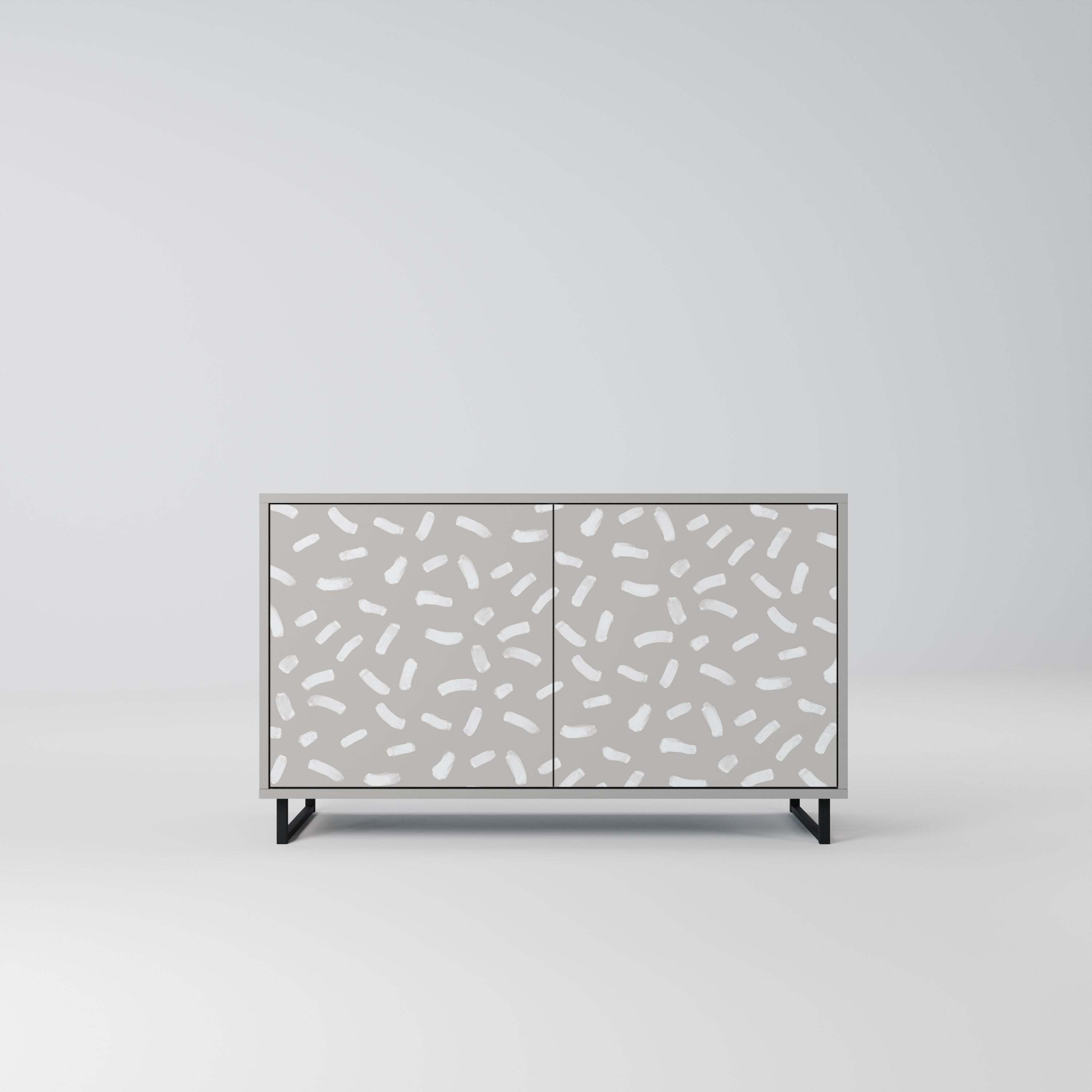 PASSING SECONDS Sideboard mit 2 Türen in Grau