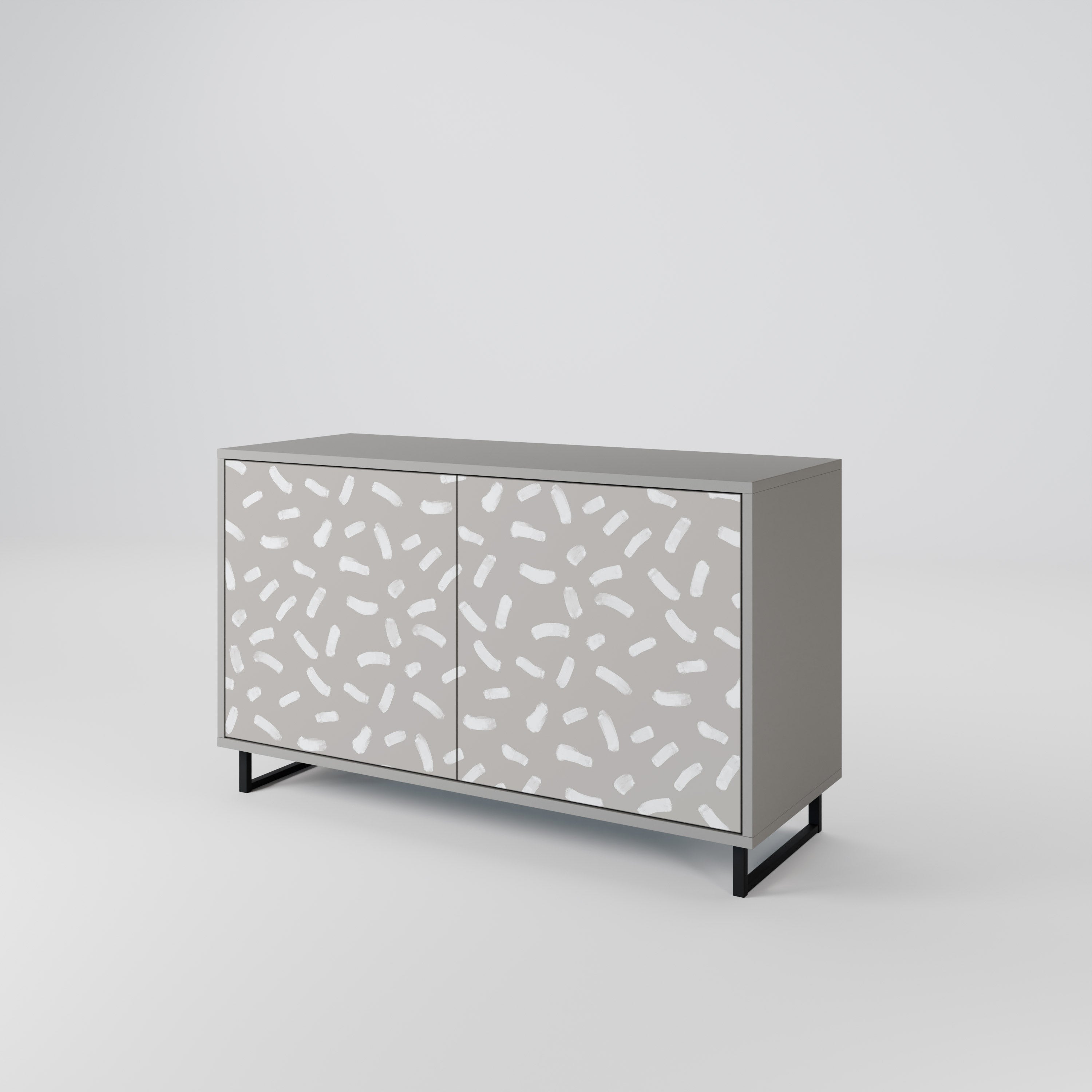 PASSING SECONDS Sideboard mit 2 Türen in Grau