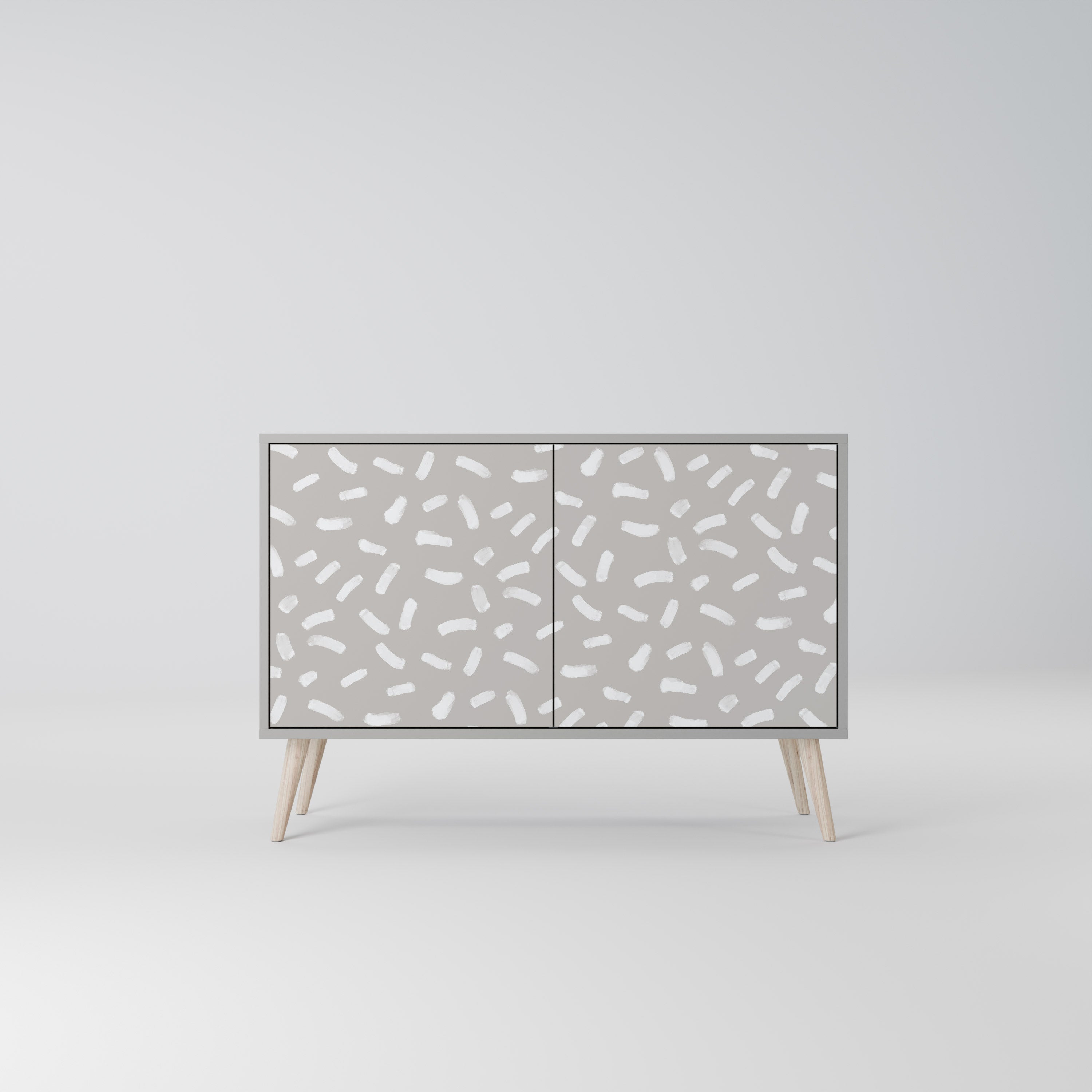 PASSING SECONDS Sideboard mit 2 Türen in Grau