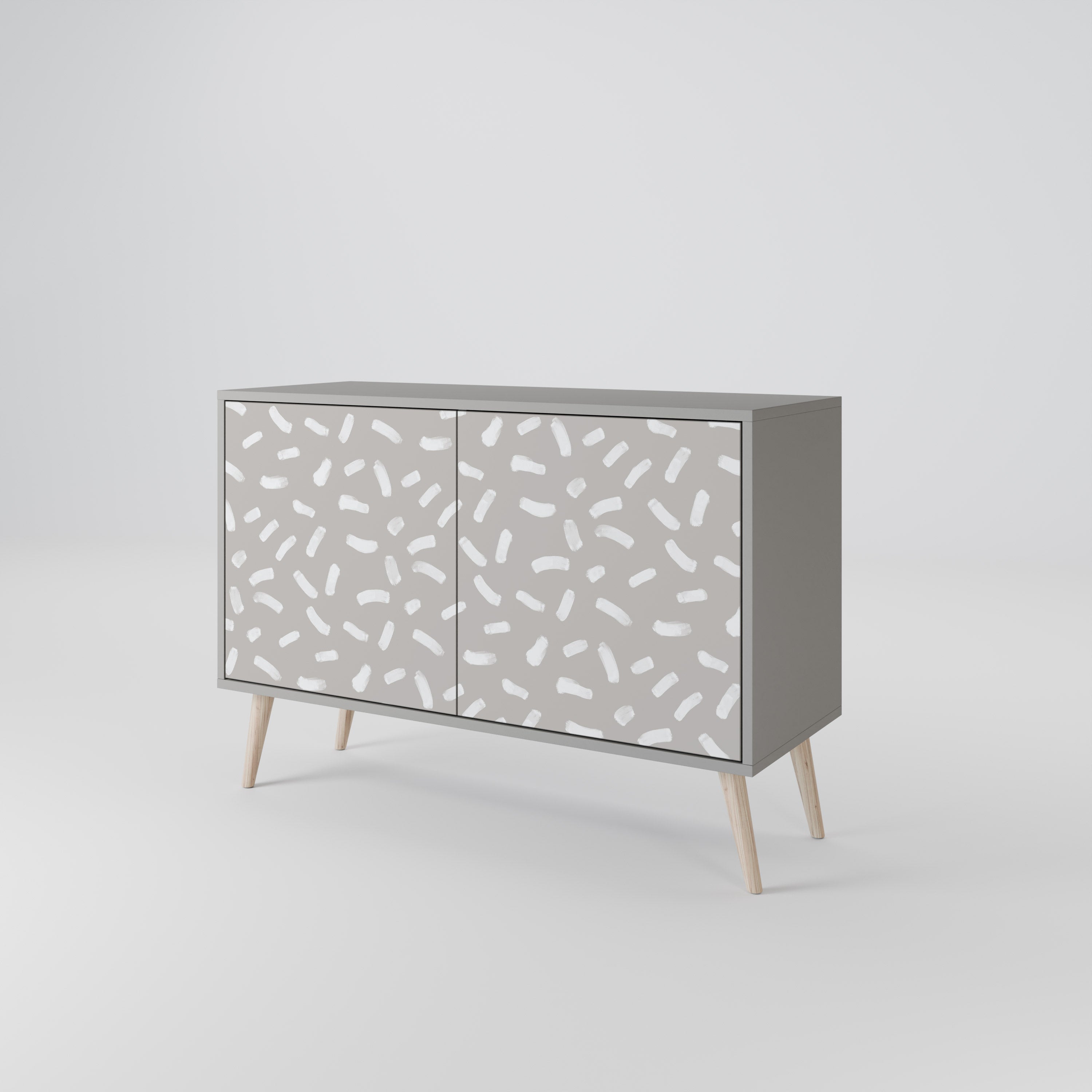 PASSING SECONDS Sideboard mit 2 Türen in Grau