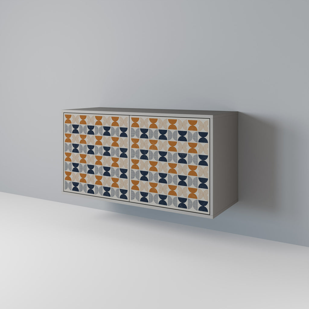 REFLECTION RANGE Sideboard mit 2 Türen in Grau