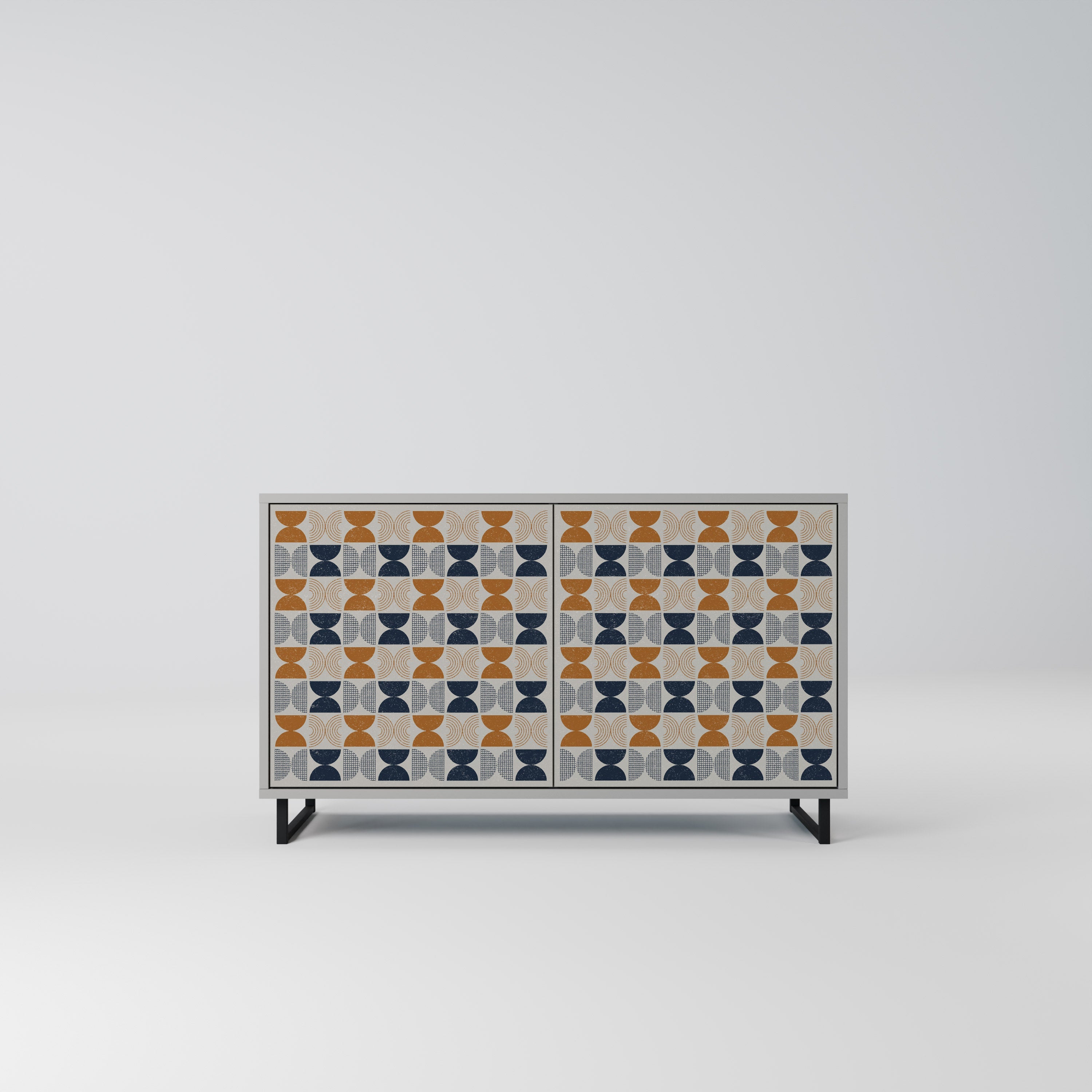 REFLECTION RANGE Sideboard mit 2 Türen in Grau