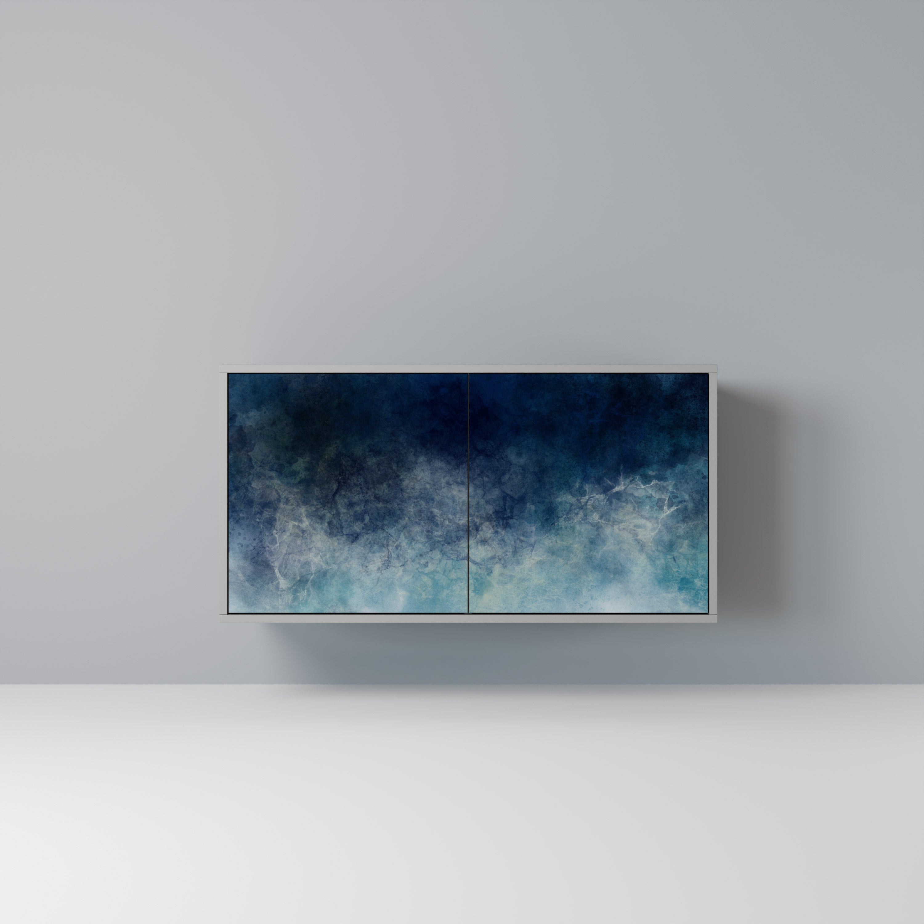 CELESTIAL FALL Sideboard mit 2 Türen in Grau