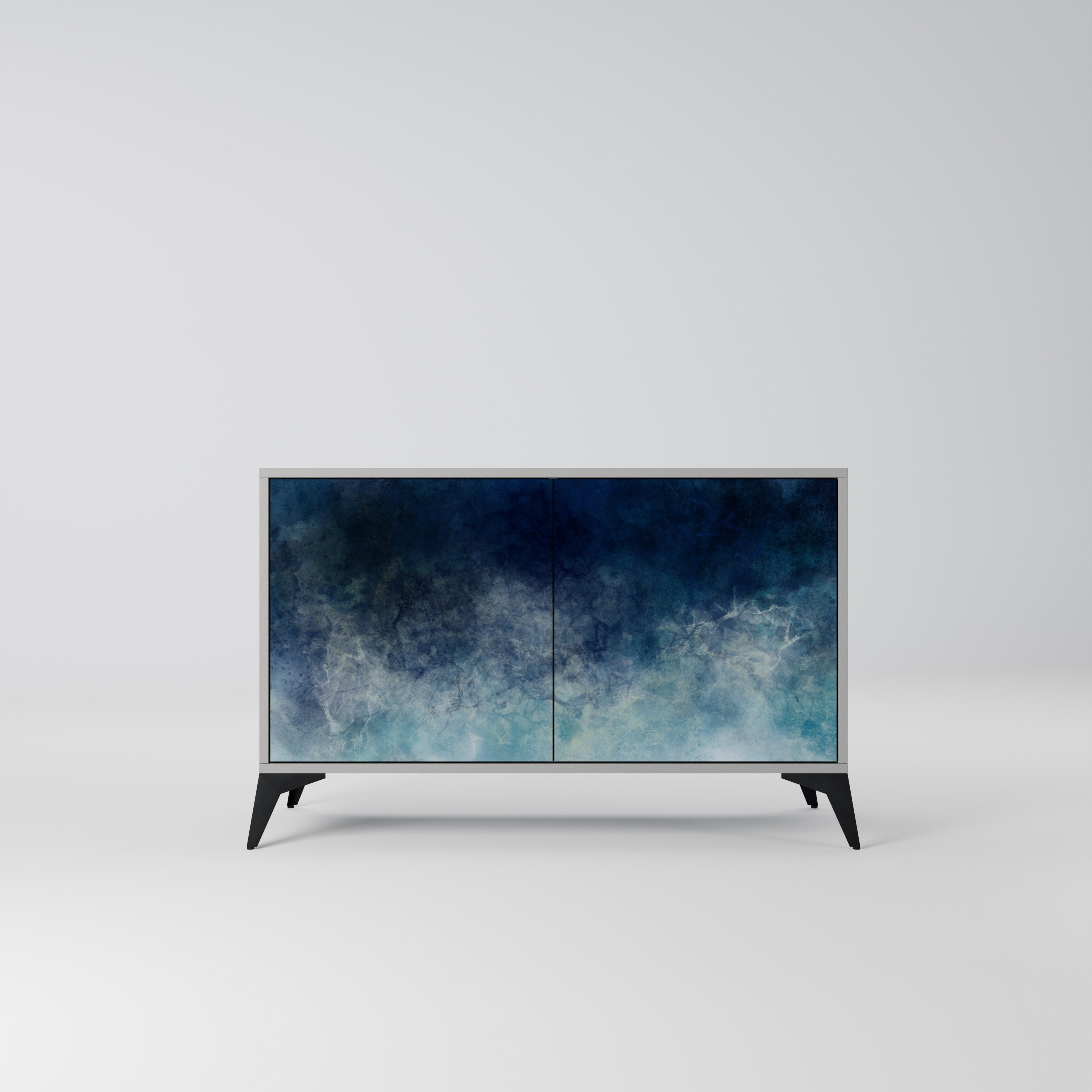 CELESTIAL FALL Sideboard mit 2 Türen in Grau