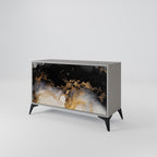 MARBLE OF TOMMORROW Sideboard mit 2 Türen in Grau