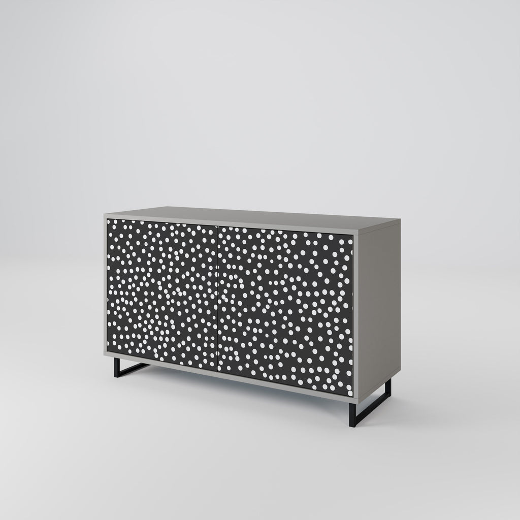 BLINDING LIGHTS Sideboard mit 2 Türen in Grau