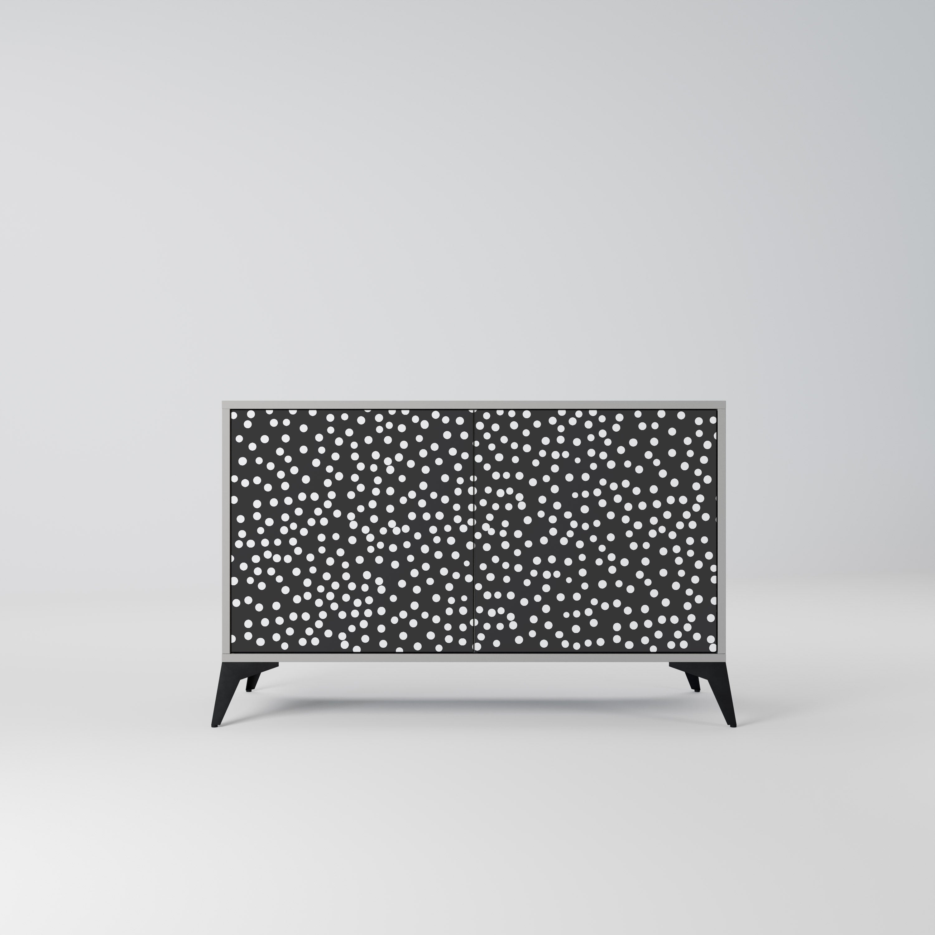 BLINDING LIGHTS Sideboard mit 2 Türen in Grau