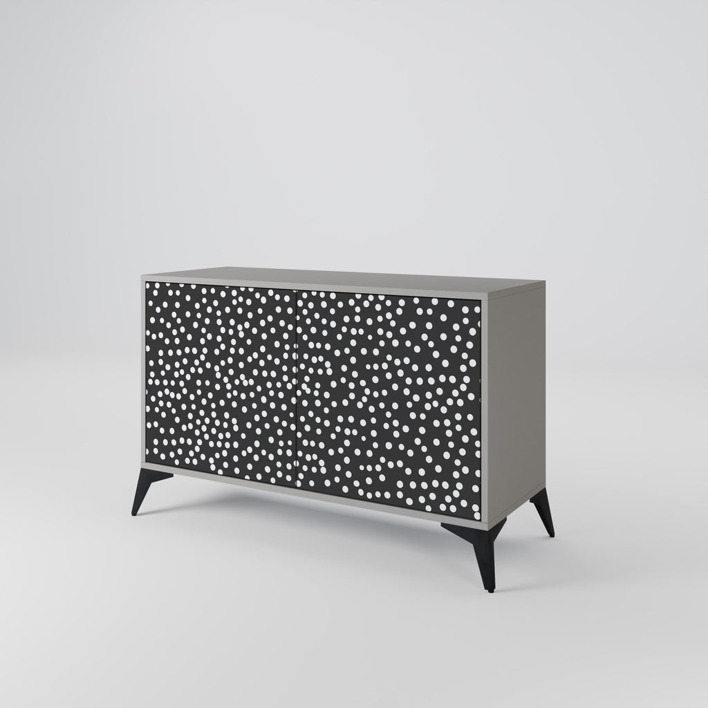 BLINDING LIGHTS Sideboard mit 2 Türen in Grau