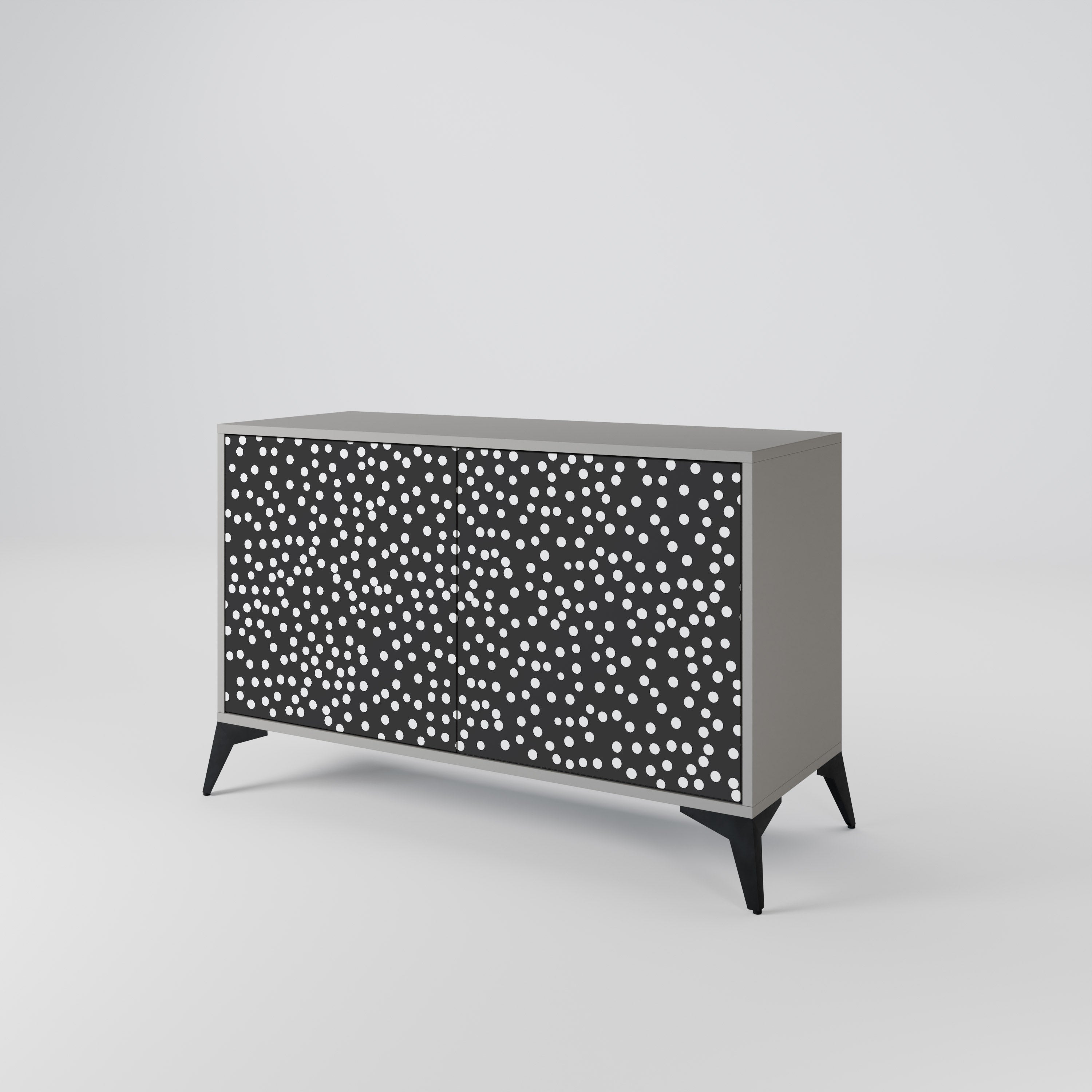 BLINDING LIGHTS Sideboard mit 2 Türen in Grau
