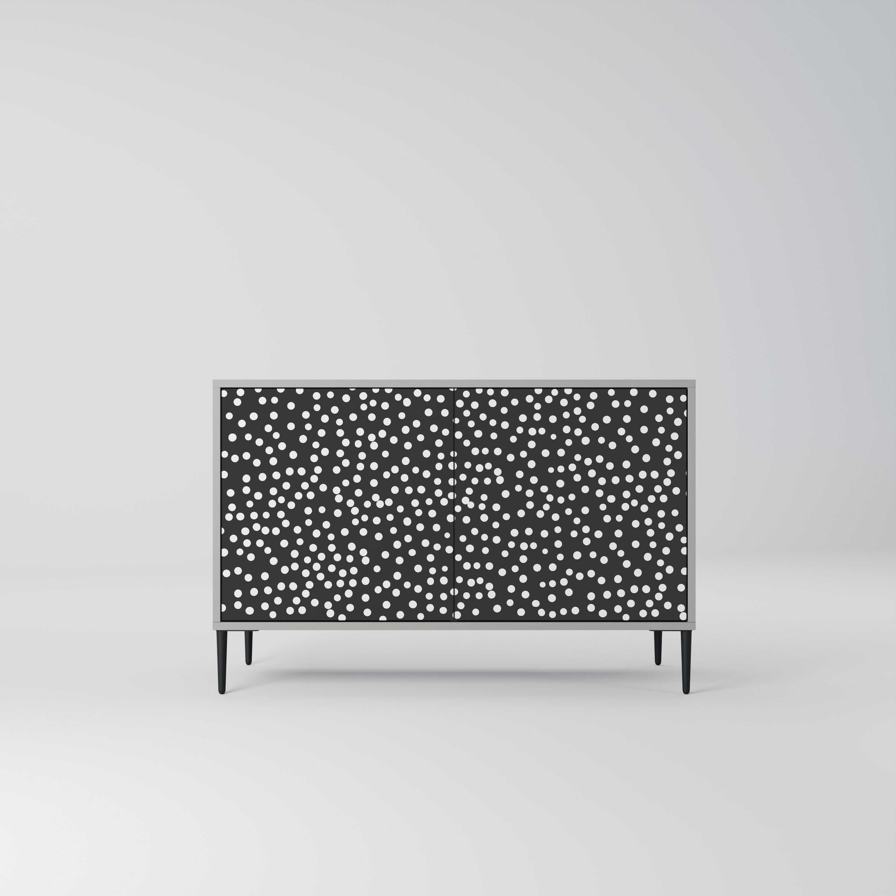 BLINDING LIGHTS Sideboard mit 2 Türen in Grau