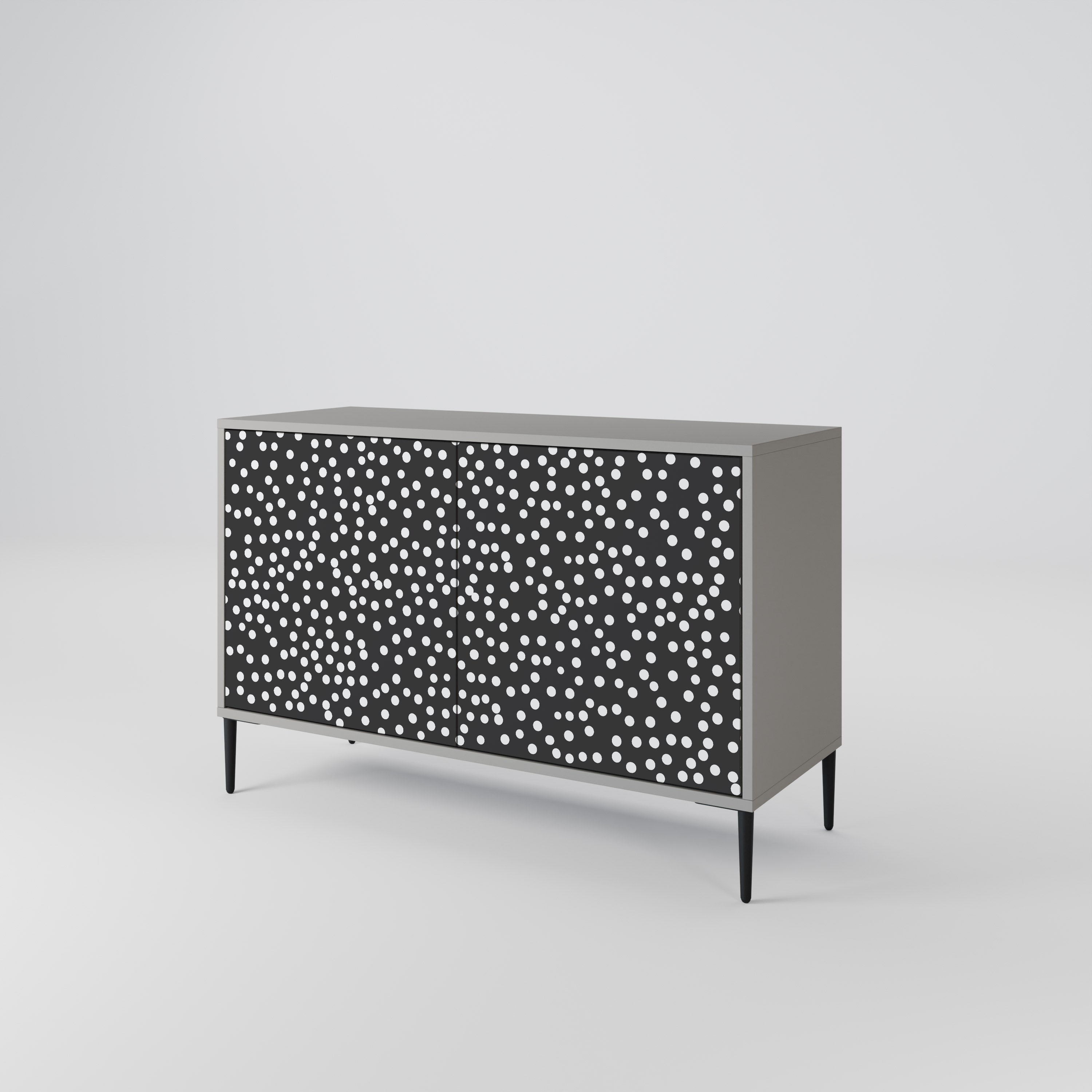 BLINDING LIGHTS Sideboard mit 2 Türen in Grau