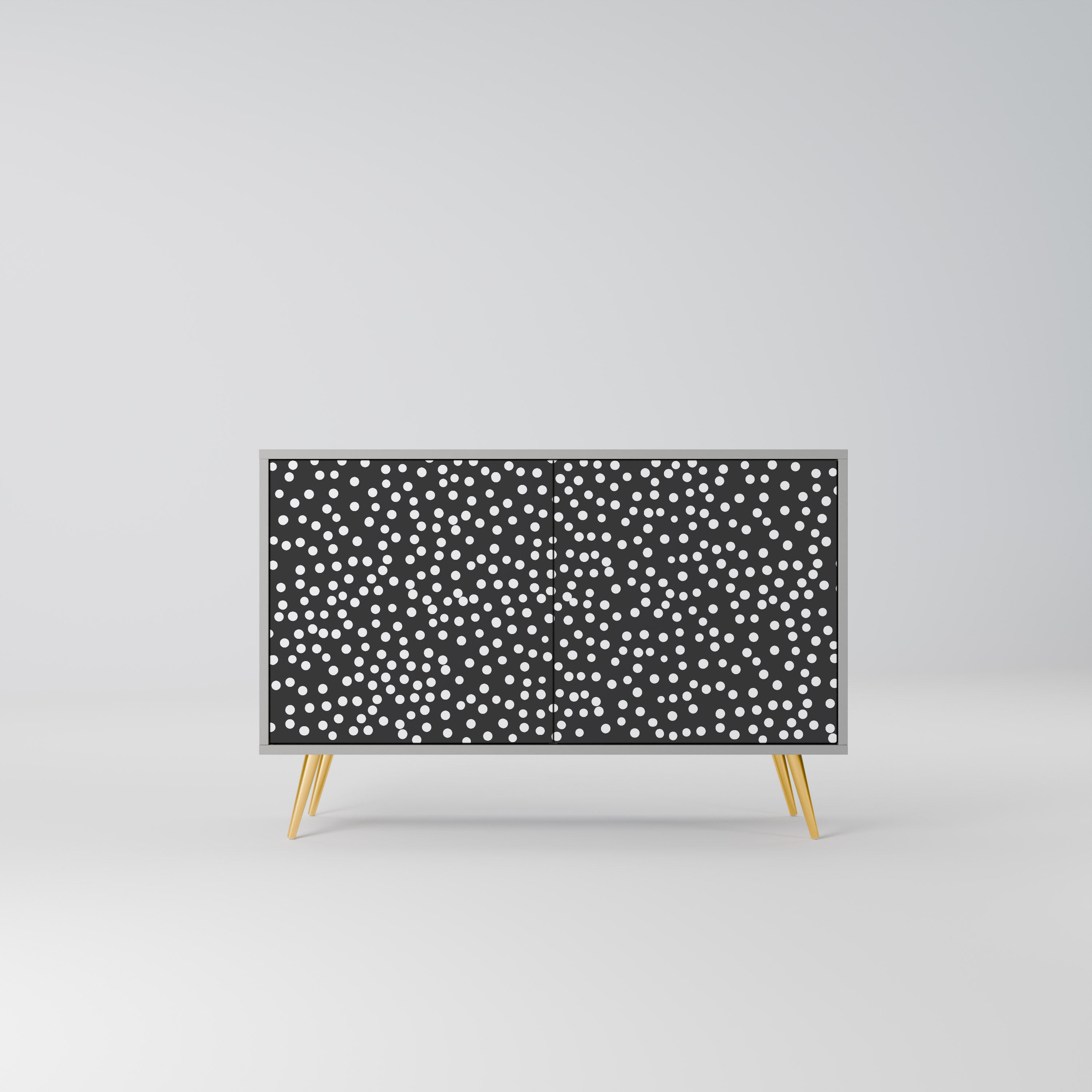 BLINDING LIGHTS Sideboard mit 2 Türen in Grau