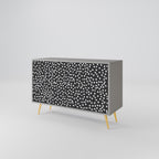 BLINDING LIGHTS Sideboard mit 2 Türen in Grau