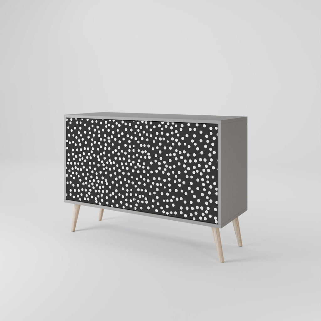 BLINDING LIGHTS Sideboard mit 2 Türen in Grau