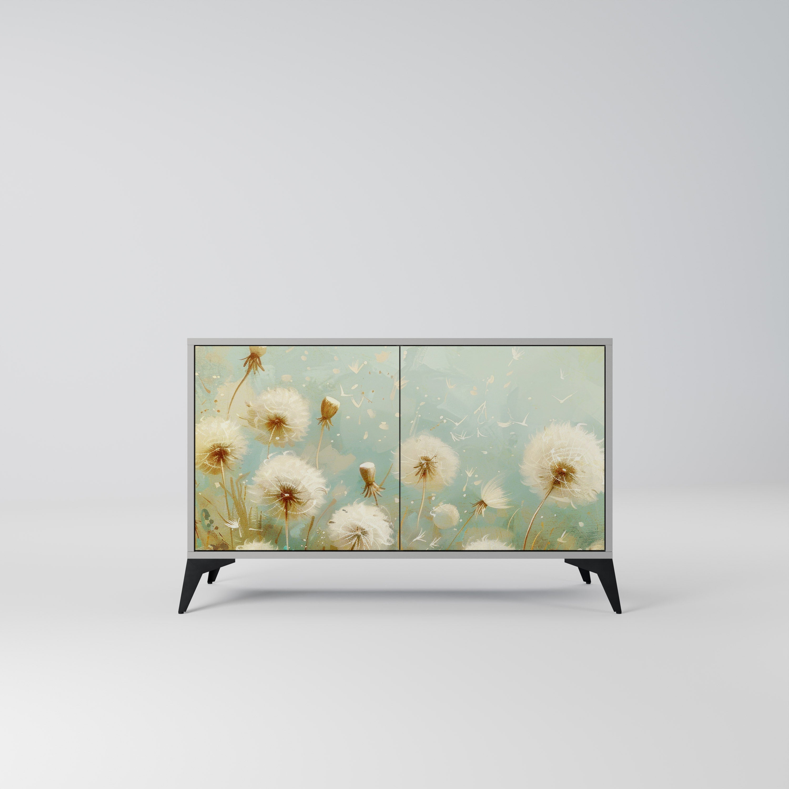 DREAMY MEADOW Sideboard mit 2 Türen in Grau