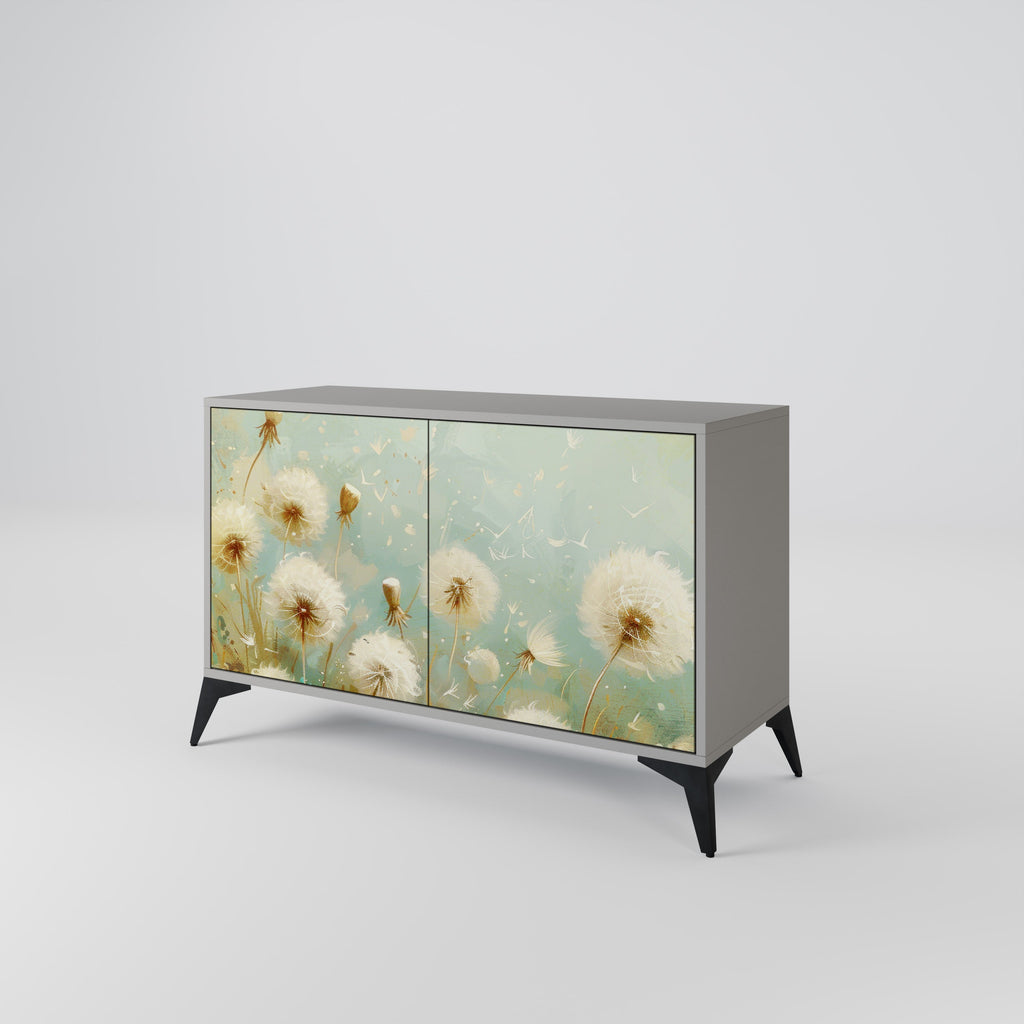 DREAMY MEADOW Sideboard mit 2 Türen in Grau