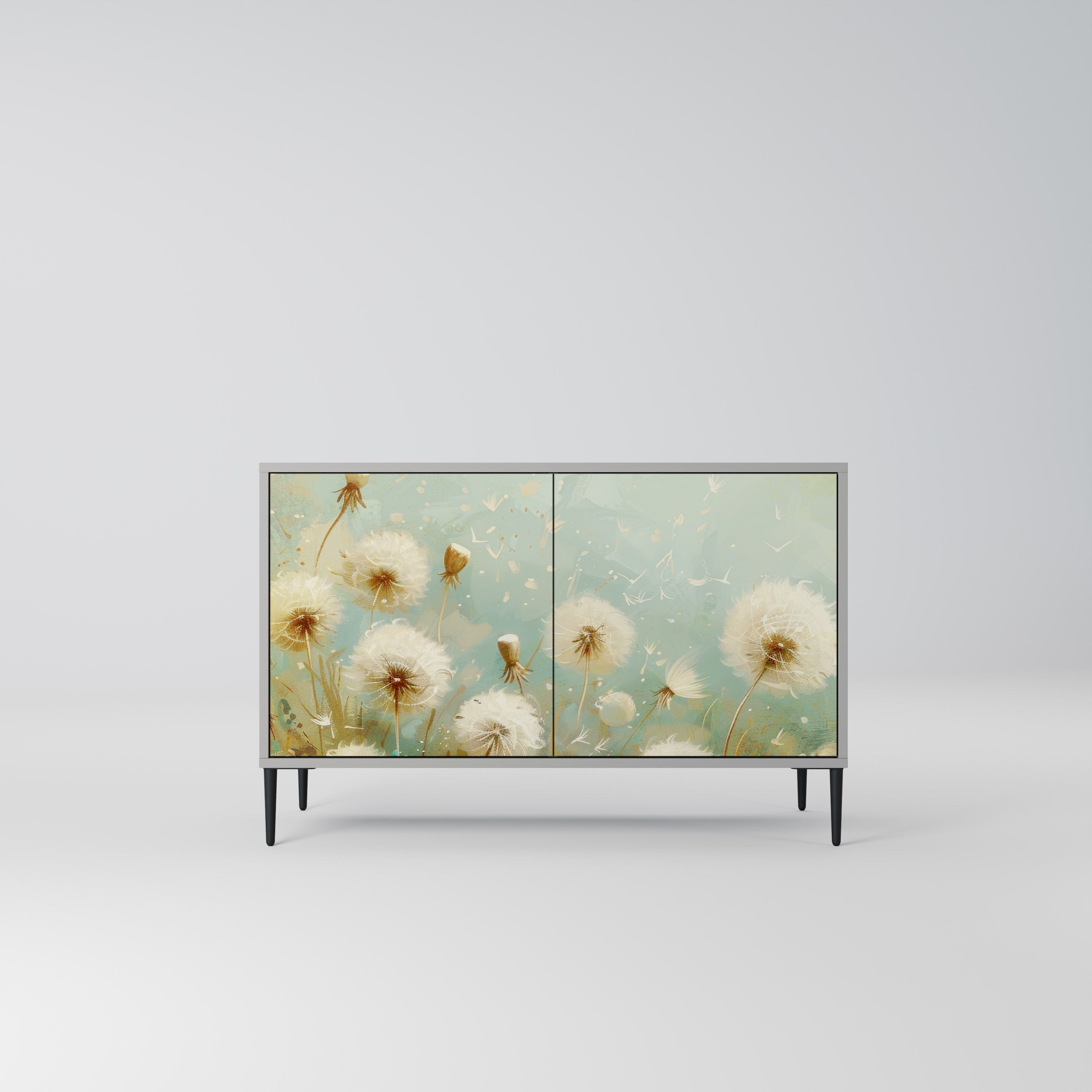 DREAMY MEADOW Sideboard mit 2 Türen in Grau