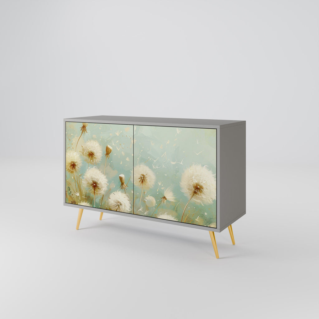 DREAMY MEADOW Sideboard mit 2 Türen in Grau