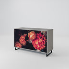 NEVERENDING BLOOM Sideboard mit 2 Türen in Grau