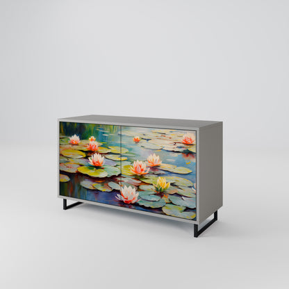BLOOMING WATERS 2-türiges Sideboard