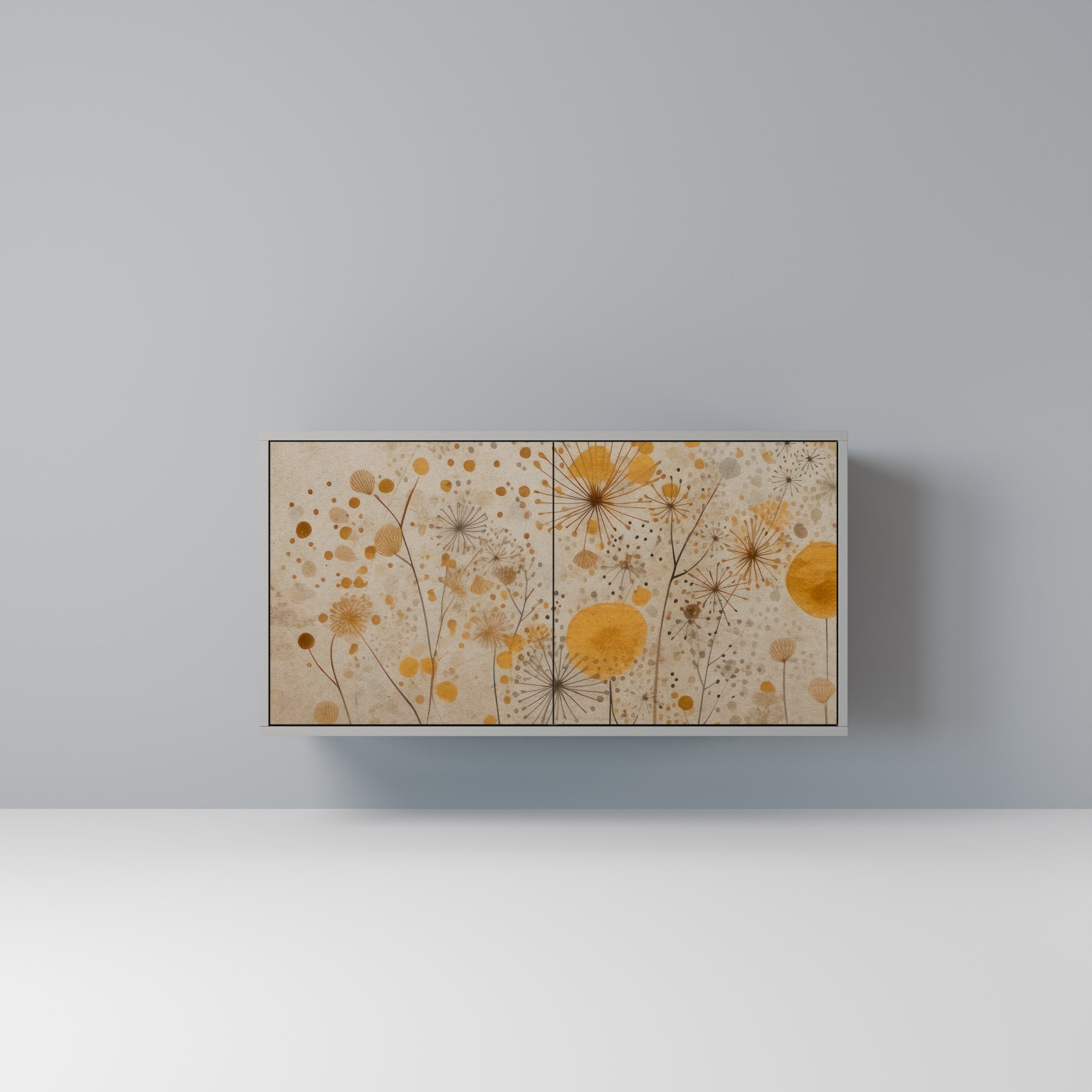 MORNING GLADE Sideboard mit 2 Türen in Grau