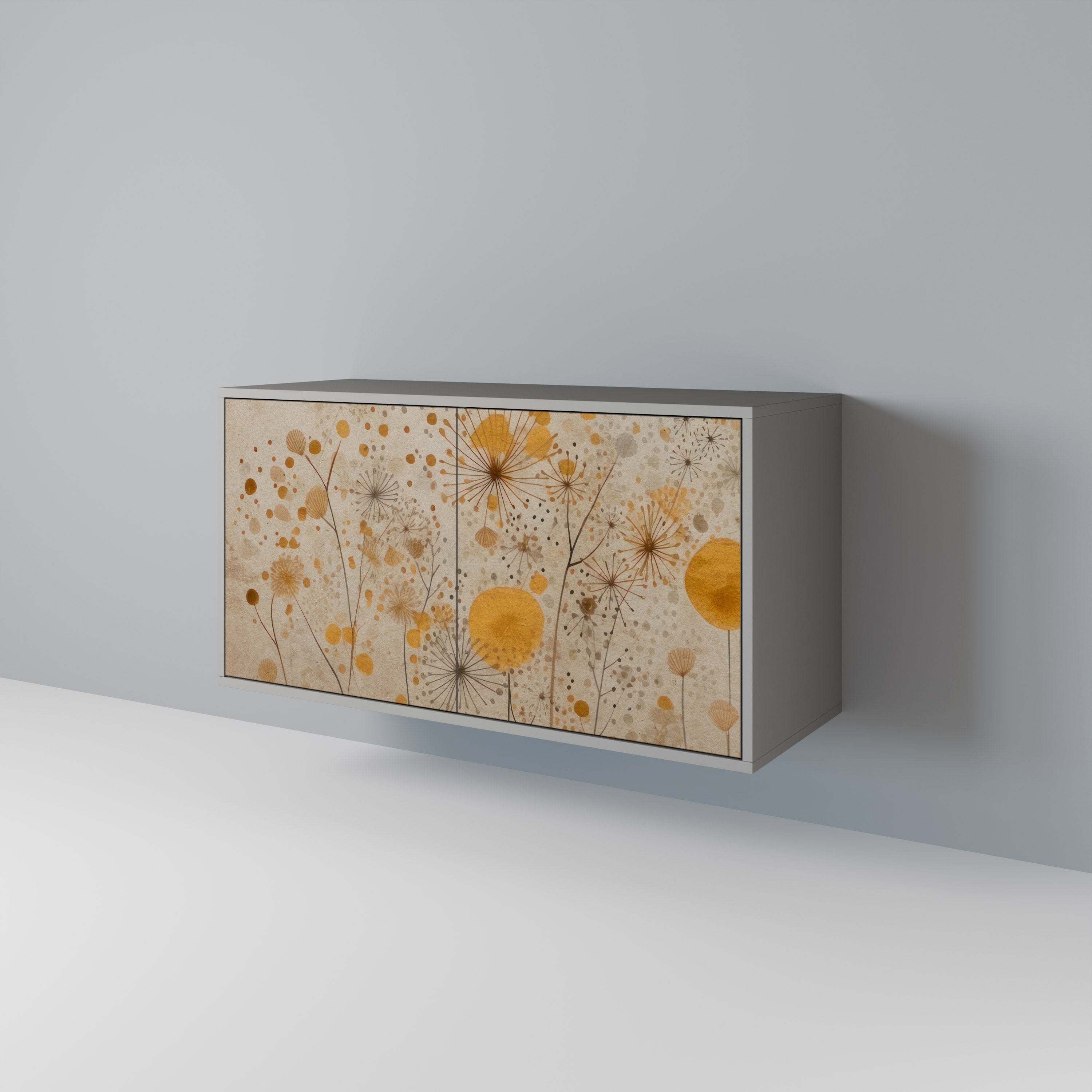 MORNING GLADE Sideboard mit 2 Türen in Grau