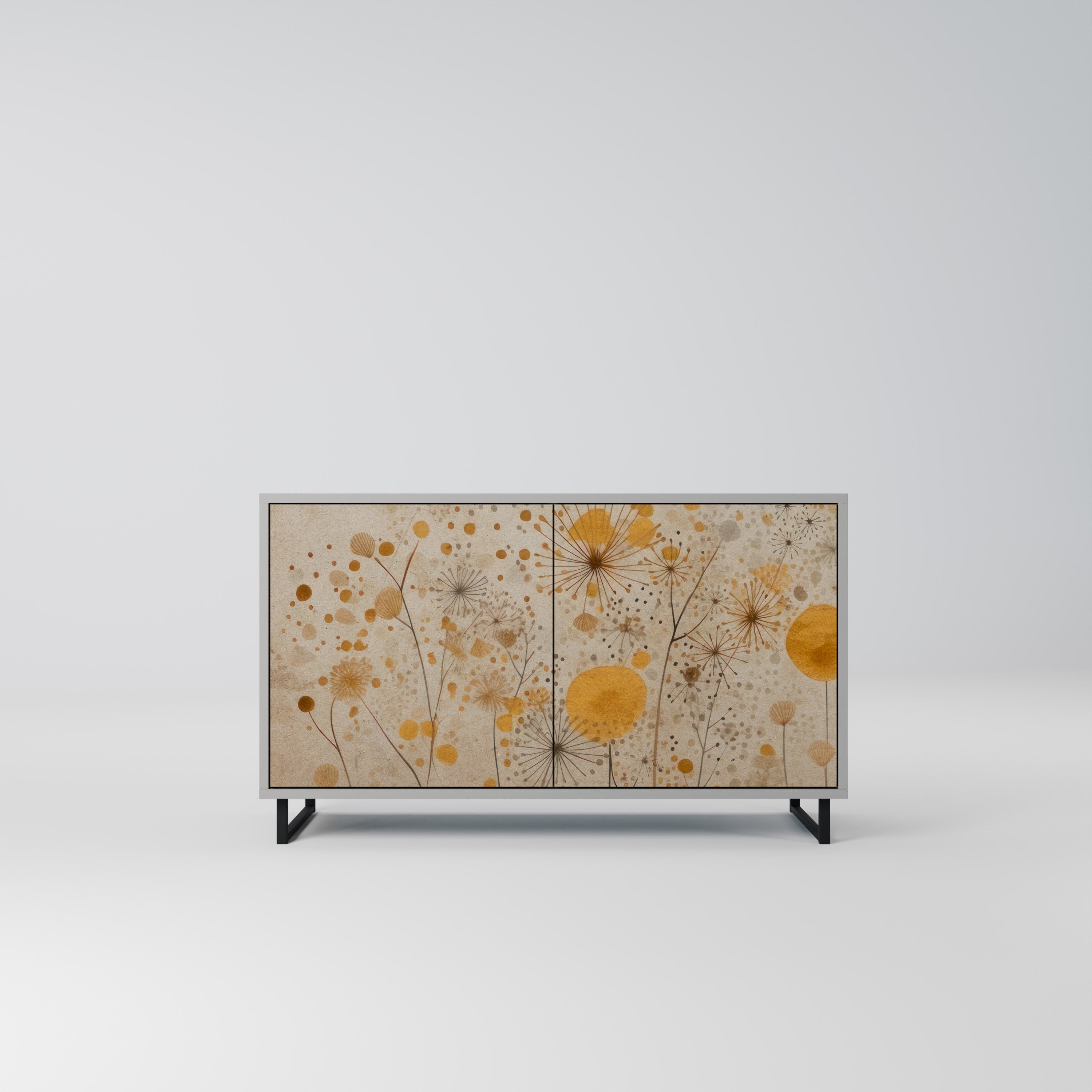 MORNING GLADE Sideboard mit 2 Türen in Grau