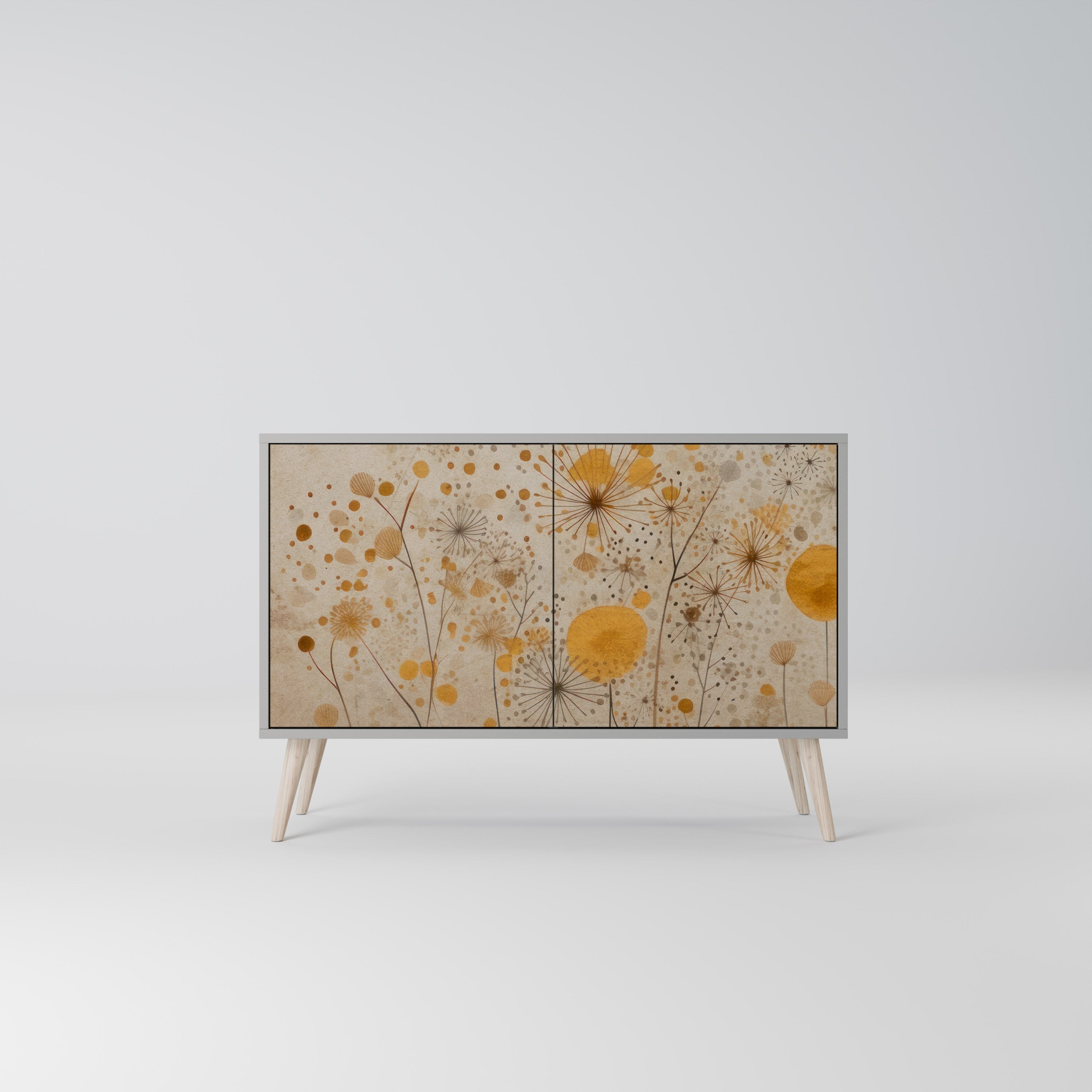 MORNING GLADE Sideboard mit 2 Türen in Grau