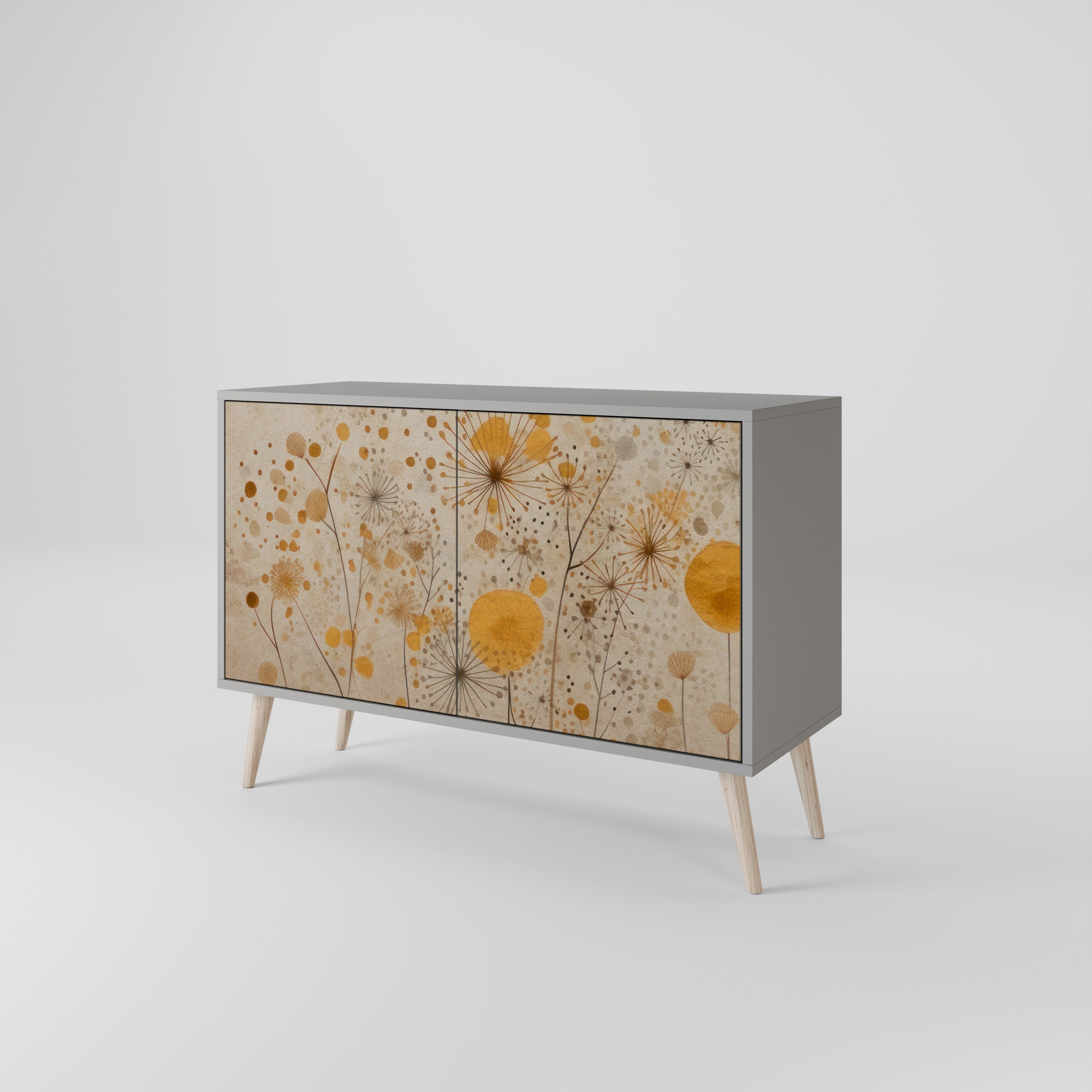 MORNING GLADE Sideboard mit 2 Türen in Grau