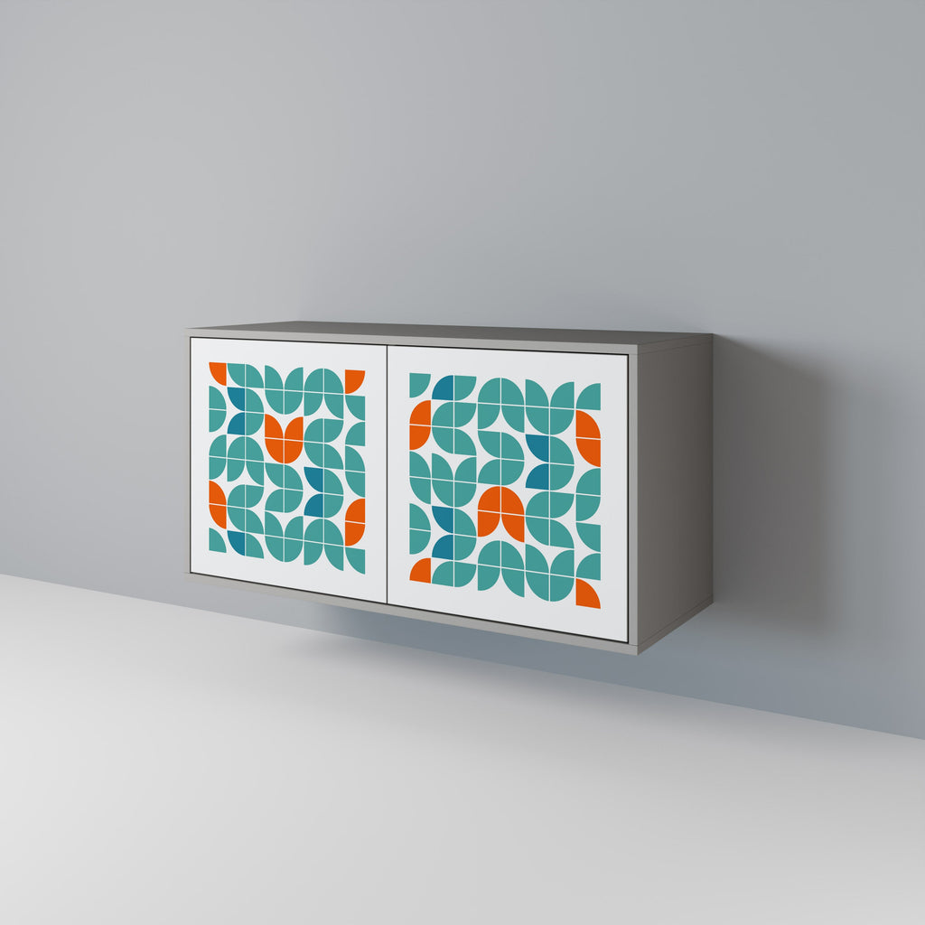 BE THE CHANGE Sideboard mit 2 Türen in Grau