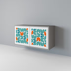 BE THE CHANGE Sideboard mit 2 Türen in Grau