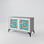 BE THE CHANGE Sideboard mit 2 Türen in Grau