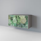SUCCULENT CLUSTER 2-Door Sideboard in Grey Finish