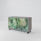 SUCCULENT CLUSTER 2-Door Sideboard in Grey Finish