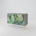 SUCCULENT CLUSTER 2-Door Sideboard in Grey Finish