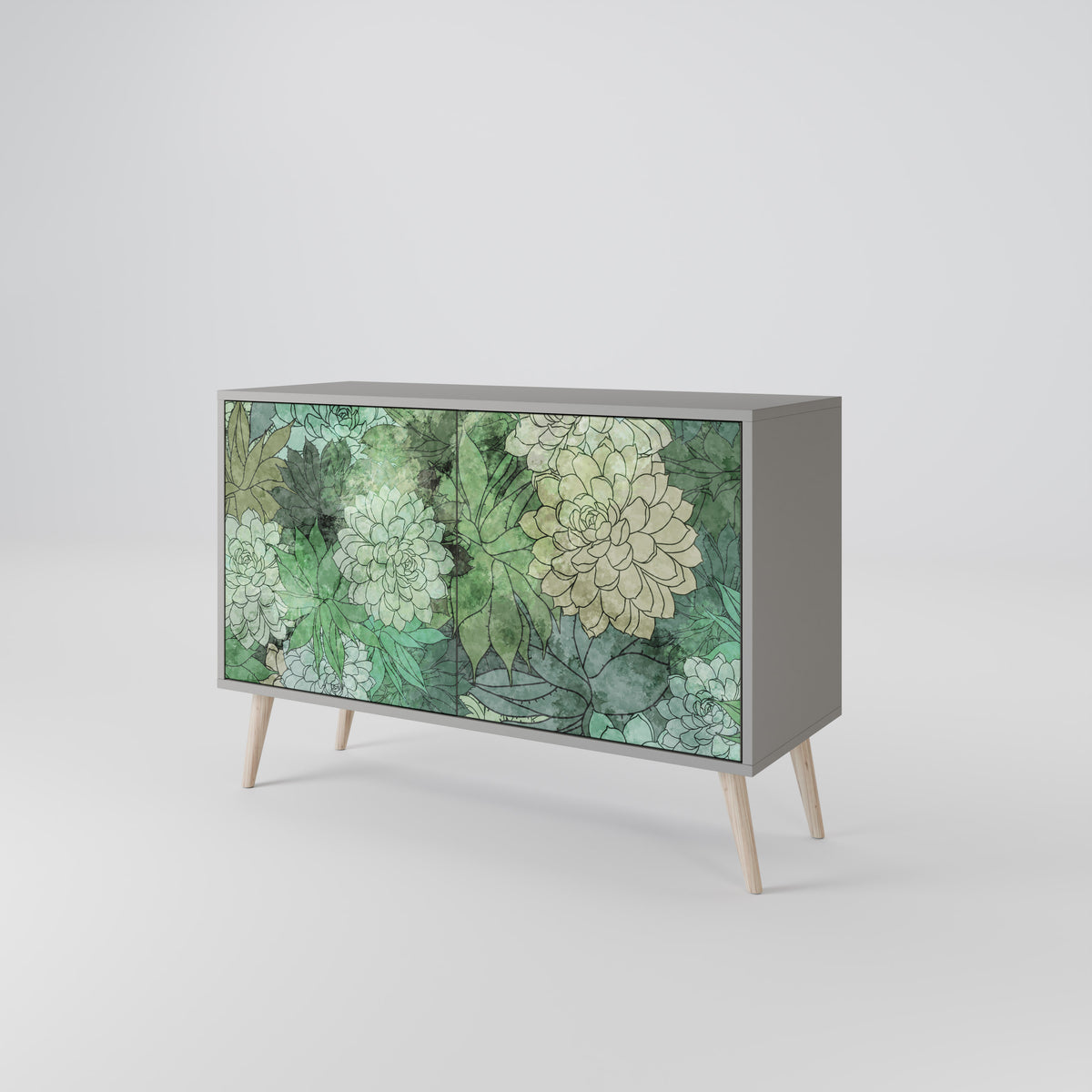 SUCCULENT CLUSTER 2-türiges Sideboard