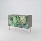 SUCCULENT CLUSTER 2-Door Sideboard in Grey Finish