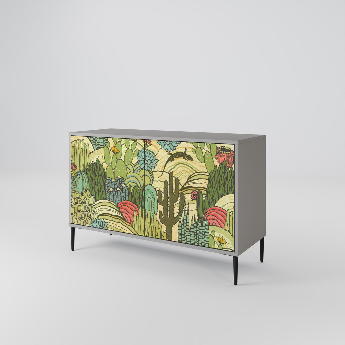SUCCULENTS KALEIDOSCOPE 2-türiges Sideboard