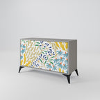 HELLO SPRING Sideboard mit 2 Türen in Grau