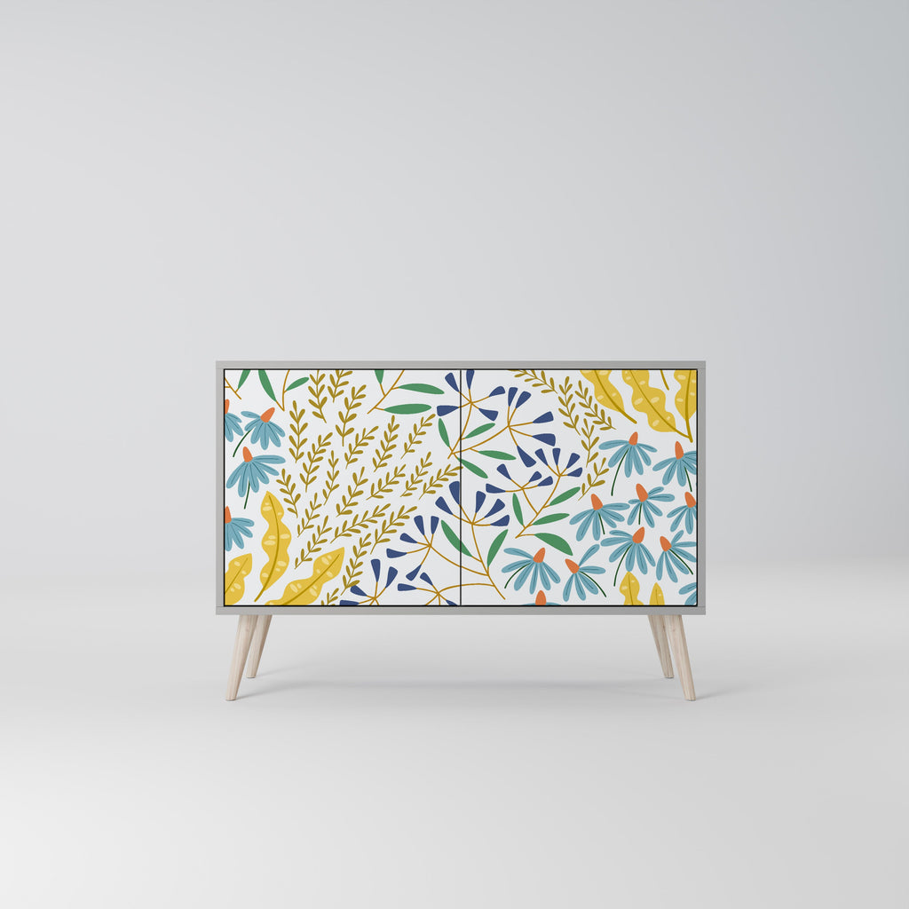 HELLO SPRING Sideboard mit 2 Türen in Grau